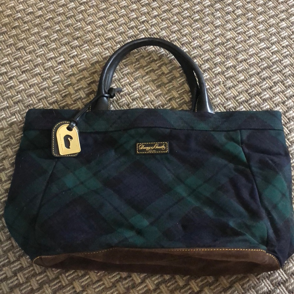 Dooney & Bourke blue and green Shoulder bag
